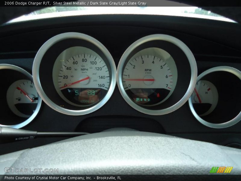 Silver Steel Metallic / Dark Slate Gray/Light Slate Gray 2006 Dodge Charger R/T