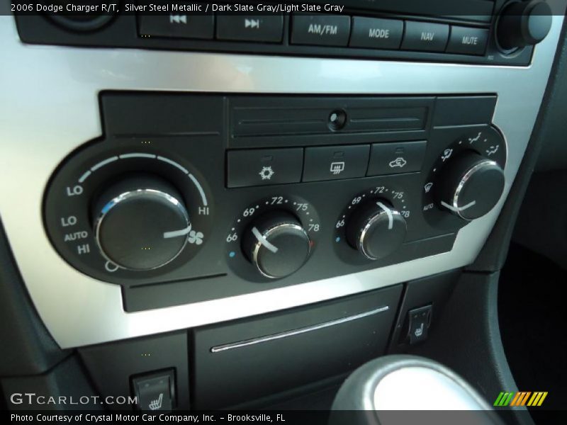 Silver Steel Metallic / Dark Slate Gray/Light Slate Gray 2006 Dodge Charger R/T
