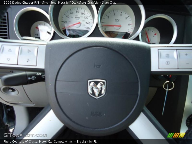 Silver Steel Metallic / Dark Slate Gray/Light Slate Gray 2006 Dodge Charger R/T