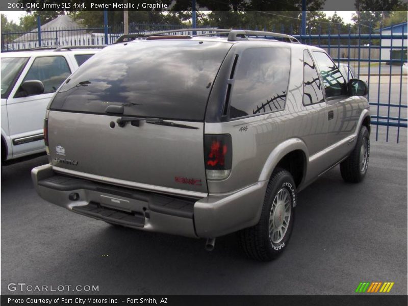 Pewter Metallic / Graphite 2001 GMC Jimmy SLS 4x4