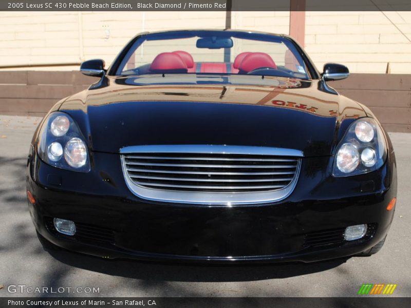 Black Diamond / Pimento Red 2005 Lexus SC 430 Pebble Beach Edition