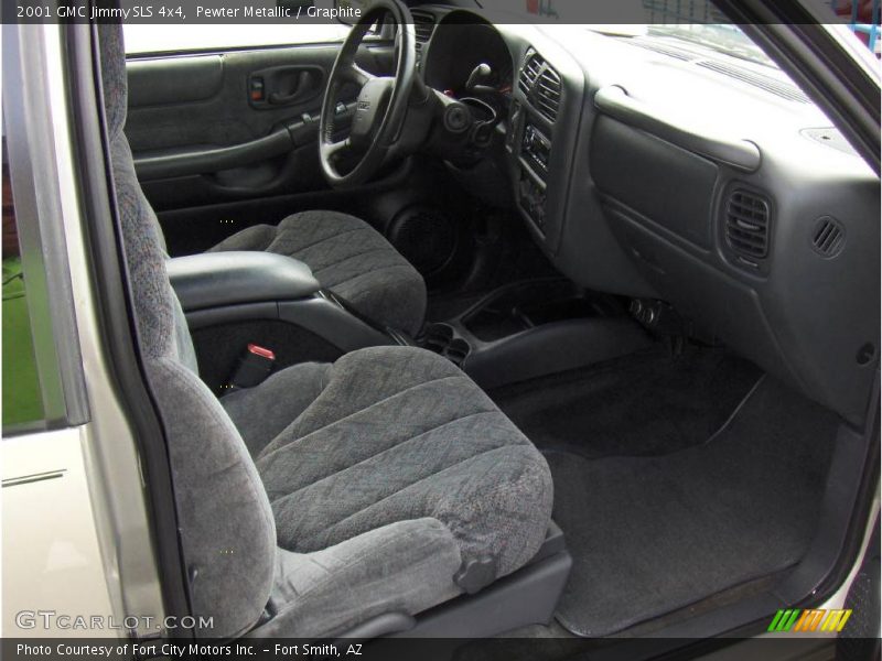 Pewter Metallic / Graphite 2001 GMC Jimmy SLS 4x4