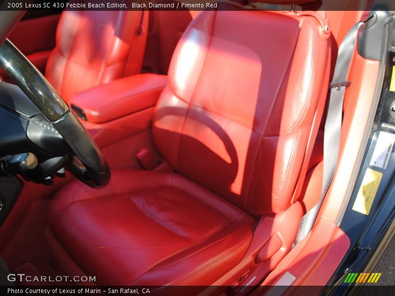 Black Diamond / Pimento Red 2005 Lexus SC 430 Pebble Beach Edition