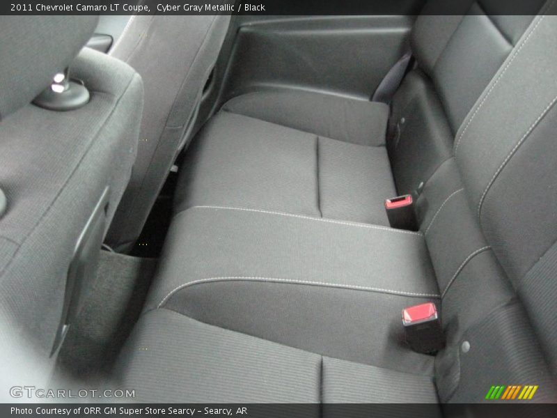 Cyber Gray Metallic / Black 2011 Chevrolet Camaro LT Coupe