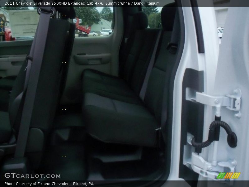 Summit White / Dark Titanium 2011 Chevrolet Silverado 2500HD Extended Cab 4x4