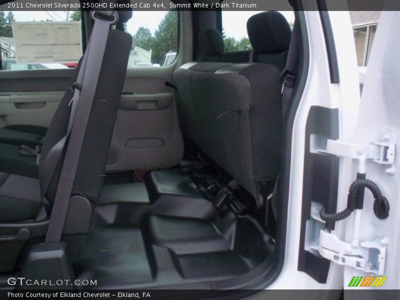 Summit White / Dark Titanium 2011 Chevrolet Silverado 2500HD Extended Cab 4x4