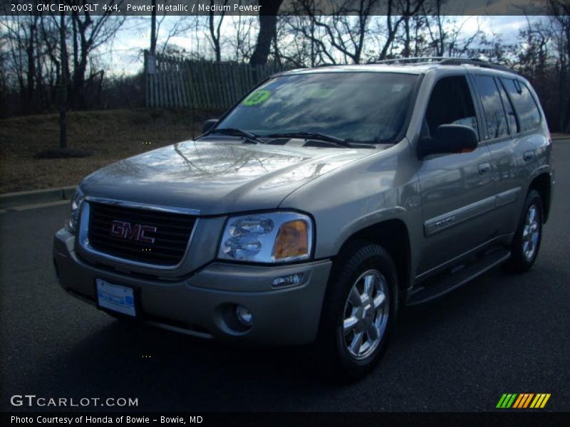 Pewter Metallic / Medium Pewter 2003 GMC Envoy SLT 4x4