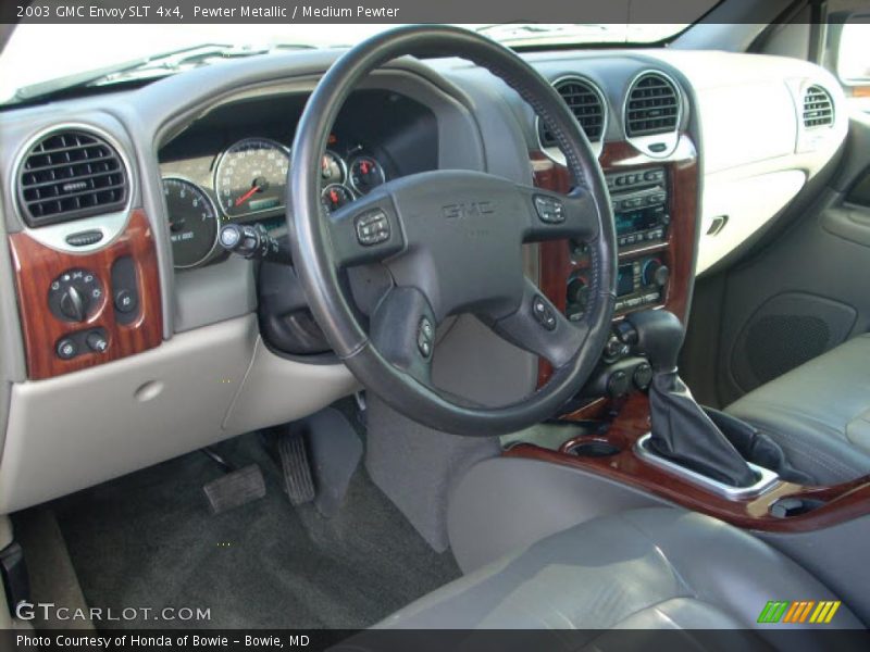 Pewter Metallic / Medium Pewter 2003 GMC Envoy SLT 4x4