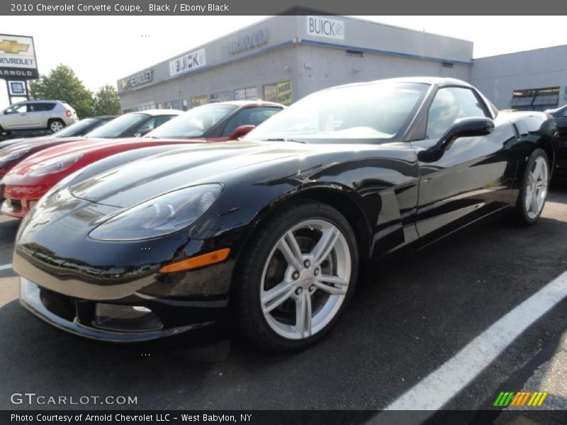 Black / Ebony Black 2010 Chevrolet Corvette Coupe