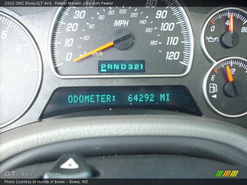Pewter Metallic / Medium Pewter 2003 GMC Envoy SLT 4x4