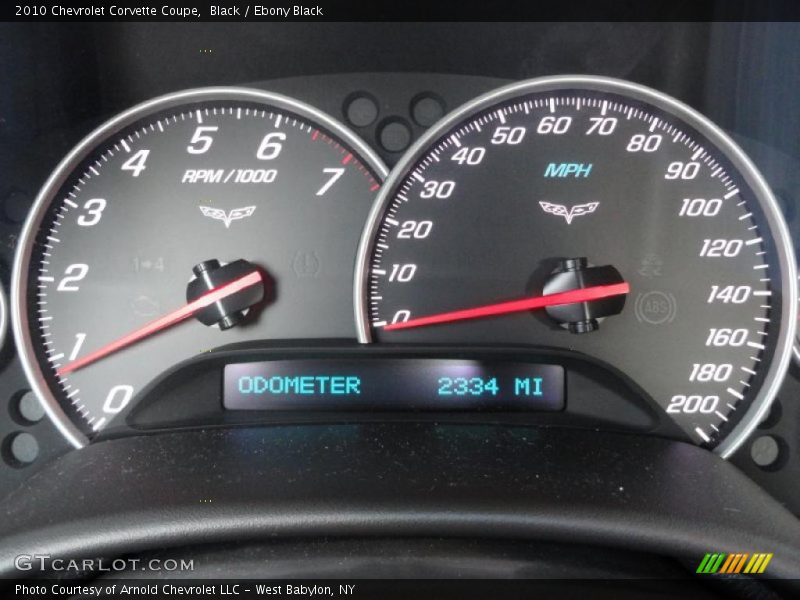 Black / Ebony Black 2010 Chevrolet Corvette Coupe