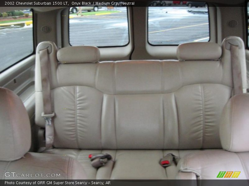 Onyx Black / Medium Gray/Neutral 2002 Chevrolet Suburban 1500 LT