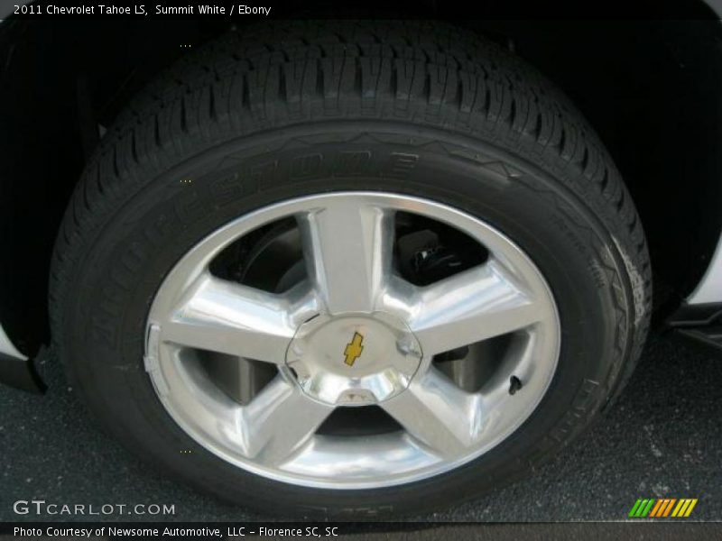 Summit White / Ebony 2011 Chevrolet Tahoe LS