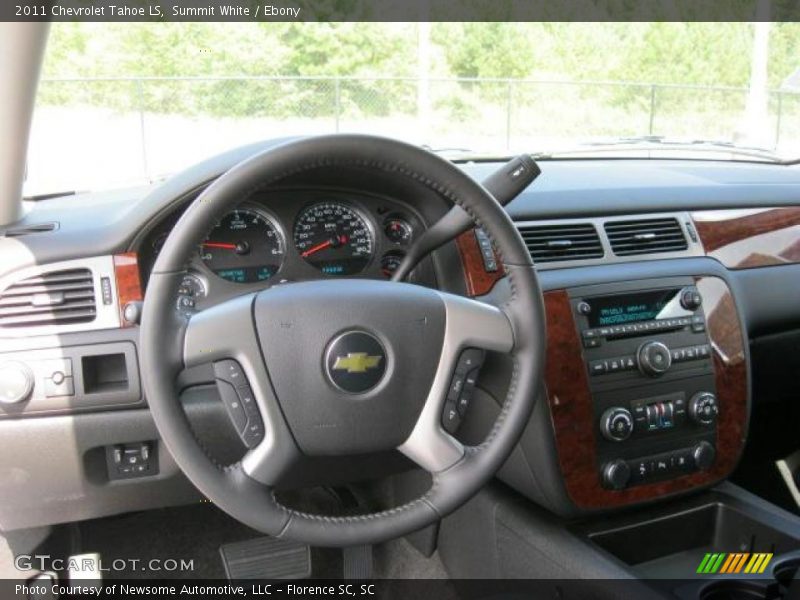 Summit White / Ebony 2011 Chevrolet Tahoe LS