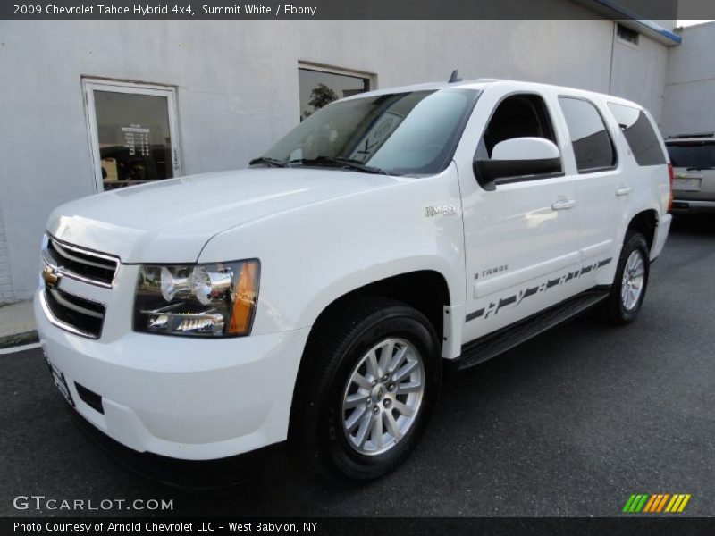 Summit White / Ebony 2009 Chevrolet Tahoe Hybrid 4x4