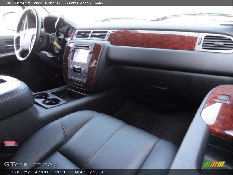 Summit White / Ebony 2009 Chevrolet Tahoe Hybrid 4x4