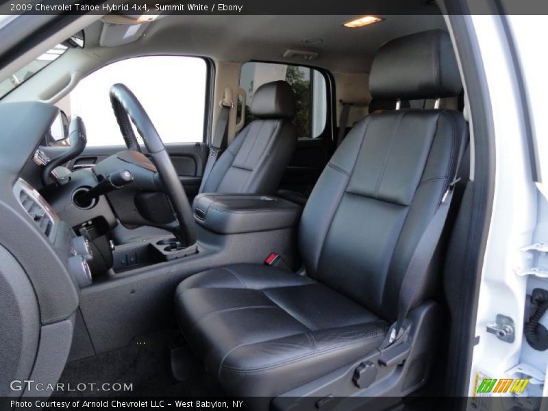 Summit White / Ebony 2009 Chevrolet Tahoe Hybrid 4x4