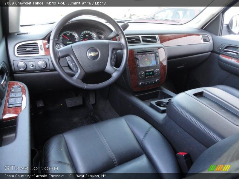 Summit White / Ebony 2009 Chevrolet Tahoe Hybrid 4x4