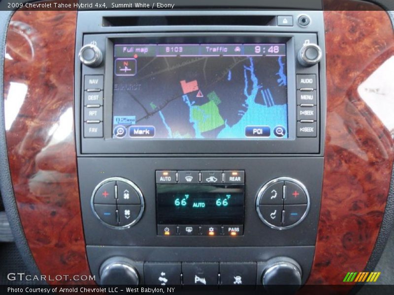 Summit White / Ebony 2009 Chevrolet Tahoe Hybrid 4x4