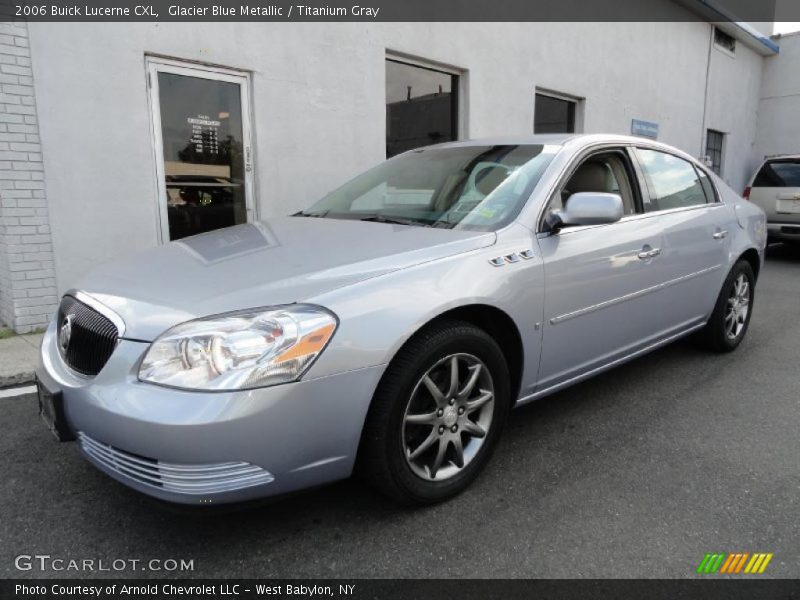 Glacier Blue Metallic / Titanium Gray 2006 Buick Lucerne CXL