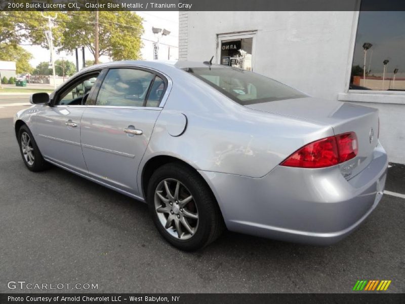 Glacier Blue Metallic / Titanium Gray 2006 Buick Lucerne CXL