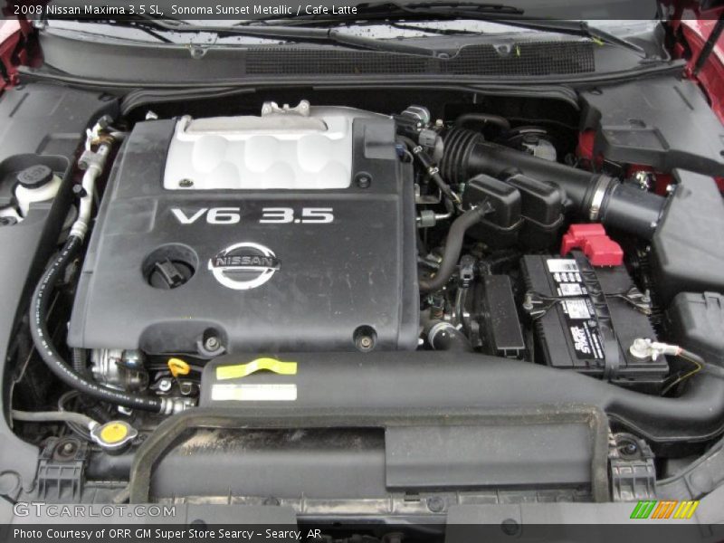 Sonoma Sunset Metallic / Cafe Latte 2008 Nissan Maxima 3.5 SL