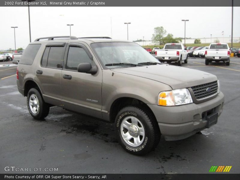 Mineral Grey Metallic / Graphite 2002 Ford Explorer XLS