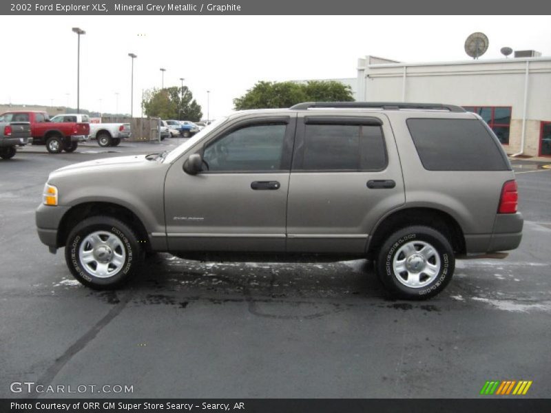 Mineral Grey Metallic / Graphite 2002 Ford Explorer XLS