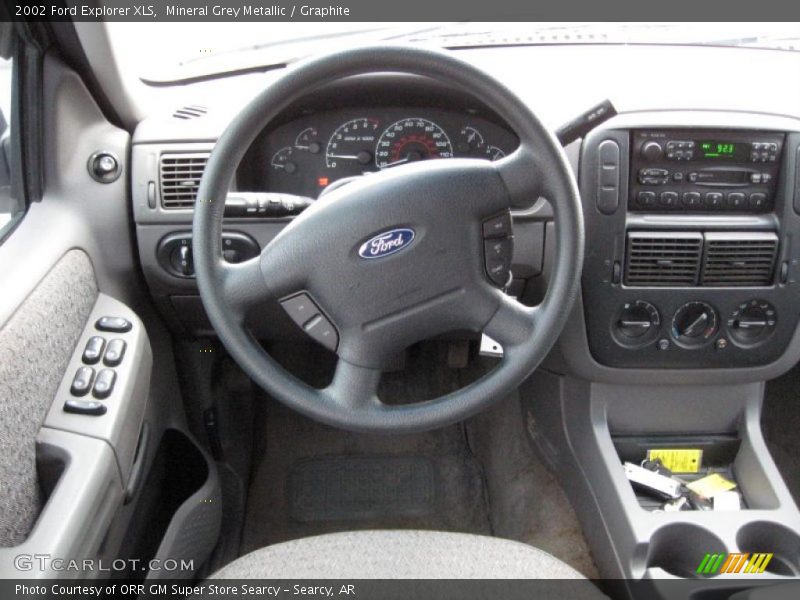 Mineral Grey Metallic / Graphite 2002 Ford Explorer XLS