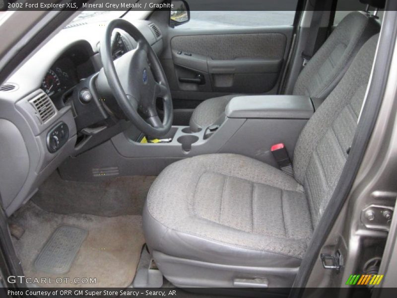 Mineral Grey Metallic / Graphite 2002 Ford Explorer XLS