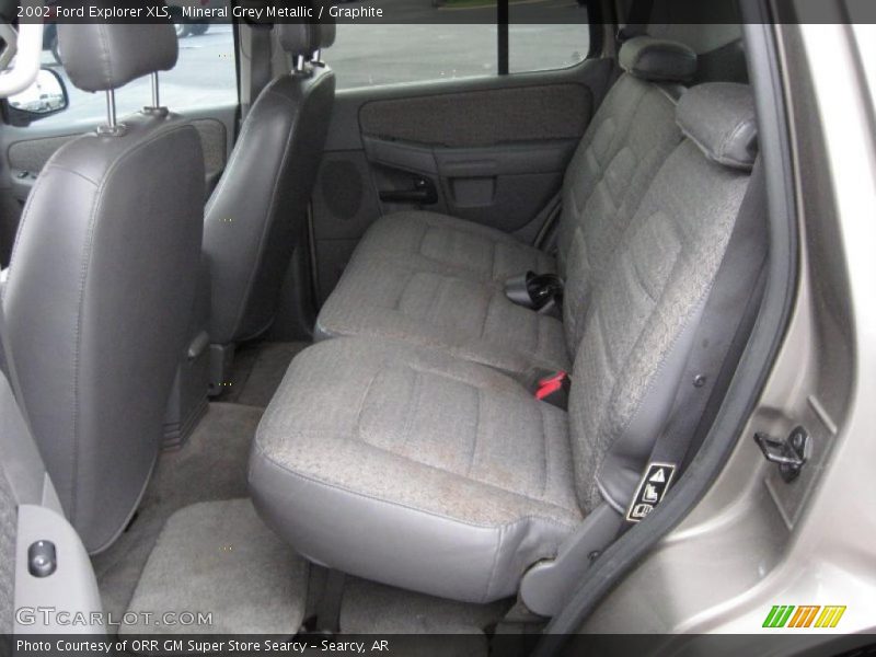 Mineral Grey Metallic / Graphite 2002 Ford Explorer XLS