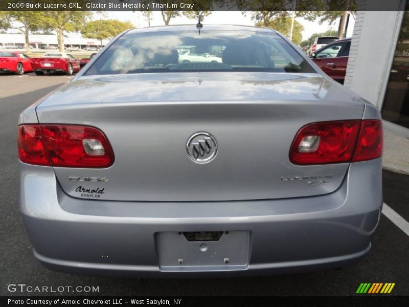 Glacier Blue Metallic / Titanium Gray 2006 Buick Lucerne CXL