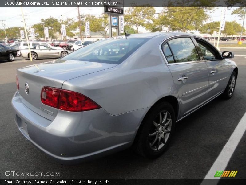 Glacier Blue Metallic / Titanium Gray 2006 Buick Lucerne CXL