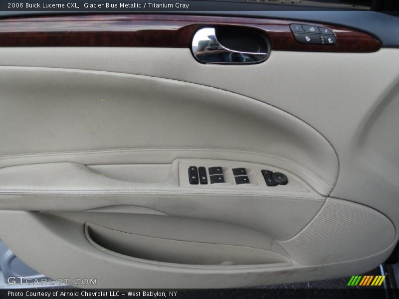Glacier Blue Metallic / Titanium Gray 2006 Buick Lucerne CXL