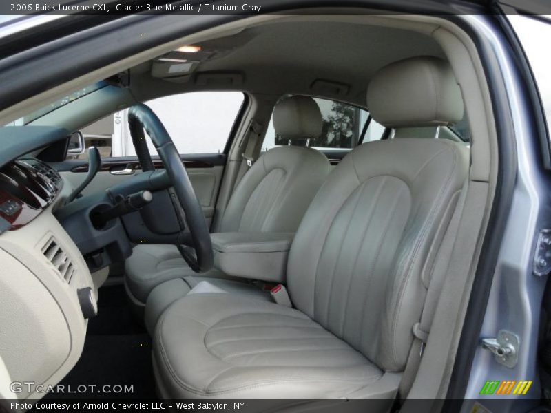 Glacier Blue Metallic / Titanium Gray 2006 Buick Lucerne CXL