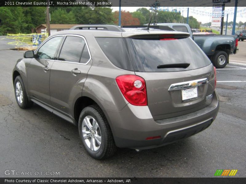 Mocha Steel Metallic / Jet Black 2011 Chevrolet Equinox LT