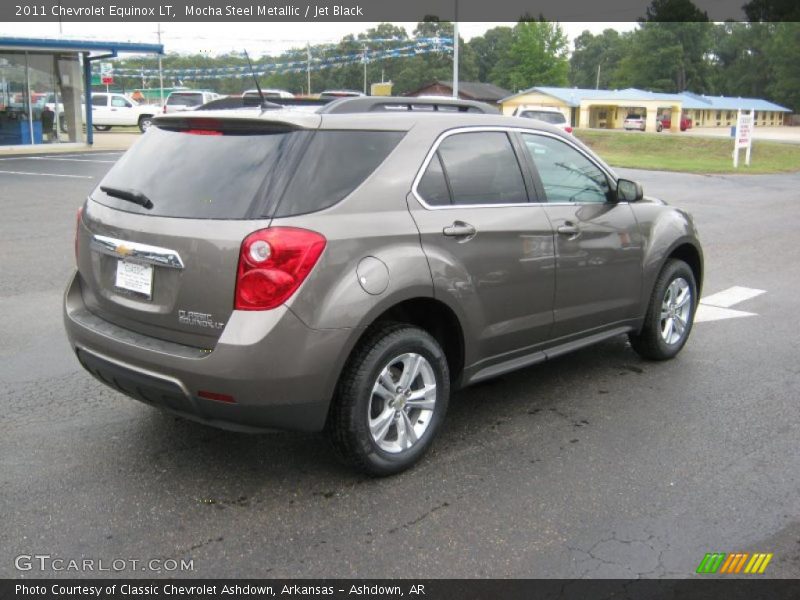 Mocha Steel Metallic / Jet Black 2011 Chevrolet Equinox LT
