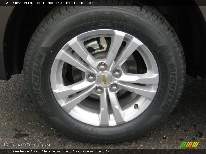 Mocha Steel Metallic / Jet Black 2011 Chevrolet Equinox LT