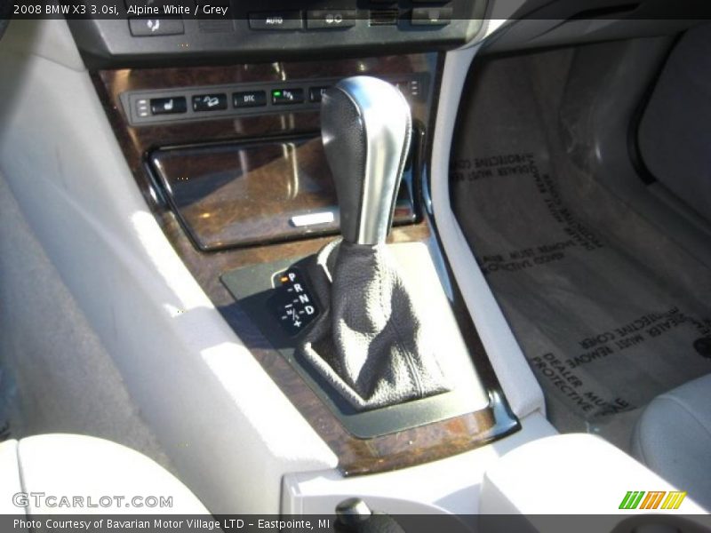 Alpine White / Grey 2008 BMW X3 3.0si
