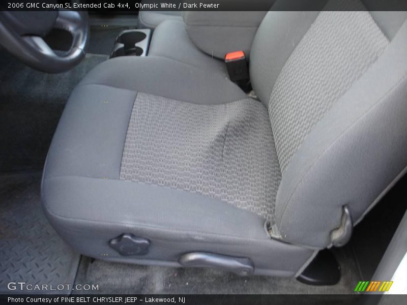 Olympic White / Dark Pewter 2006 GMC Canyon SL Extended Cab 4x4