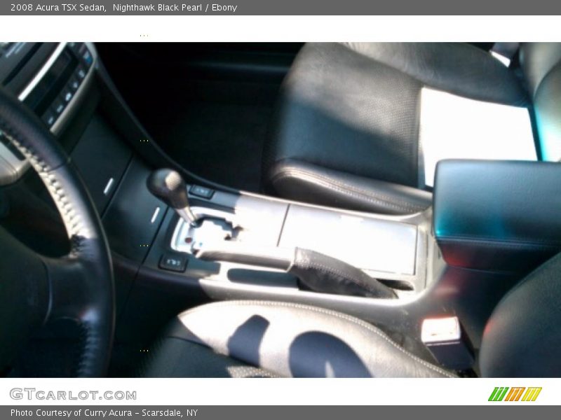 Nighthawk Black Pearl / Ebony 2008 Acura TSX Sedan
