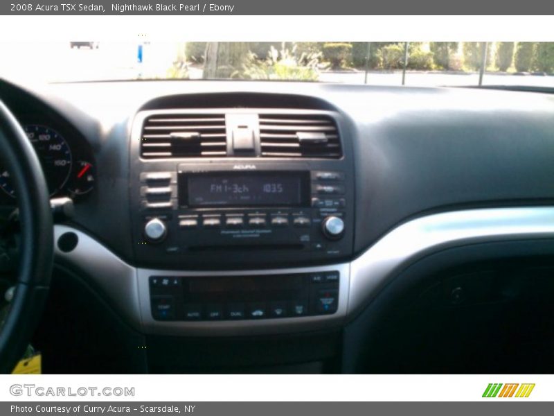 Nighthawk Black Pearl / Ebony 2008 Acura TSX Sedan