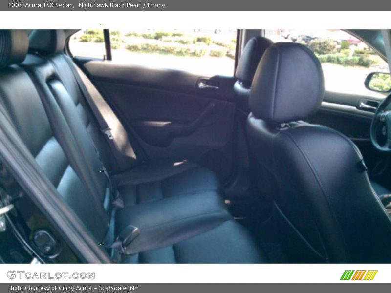 Nighthawk Black Pearl / Ebony 2008 Acura TSX Sedan
