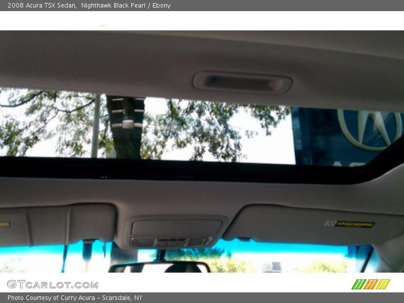 Nighthawk Black Pearl / Ebony 2008 Acura TSX Sedan