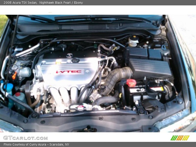 Nighthawk Black Pearl / Ebony 2008 Acura TSX Sedan