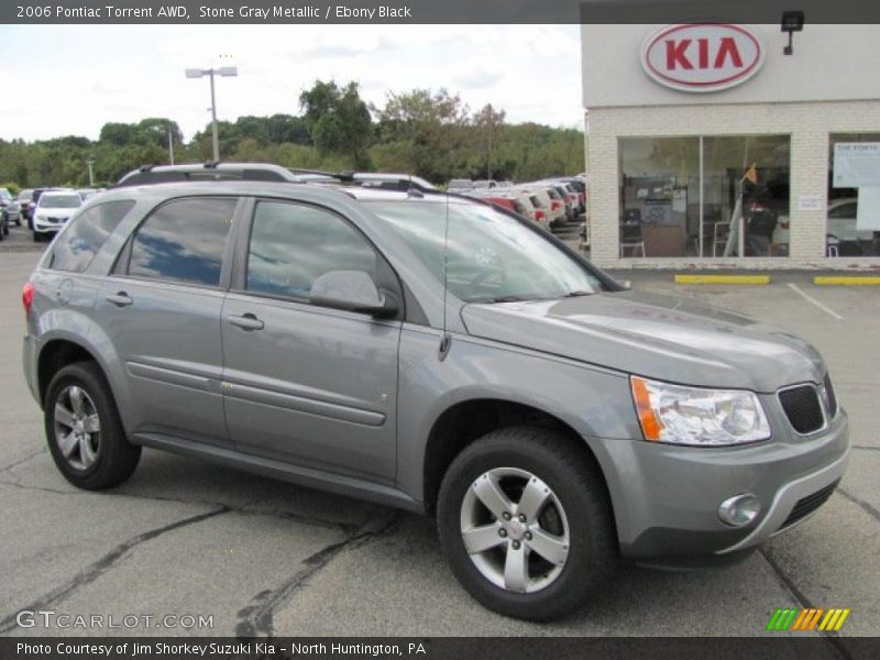 Stone Gray Metallic / Ebony Black 2006 Pontiac Torrent AWD