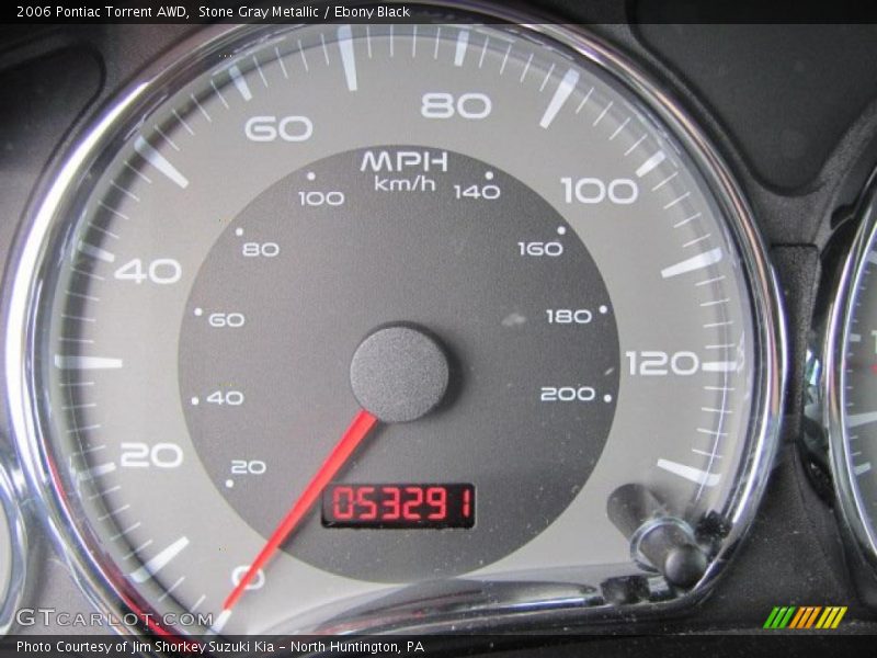 Stone Gray Metallic / Ebony Black 2006 Pontiac Torrent AWD