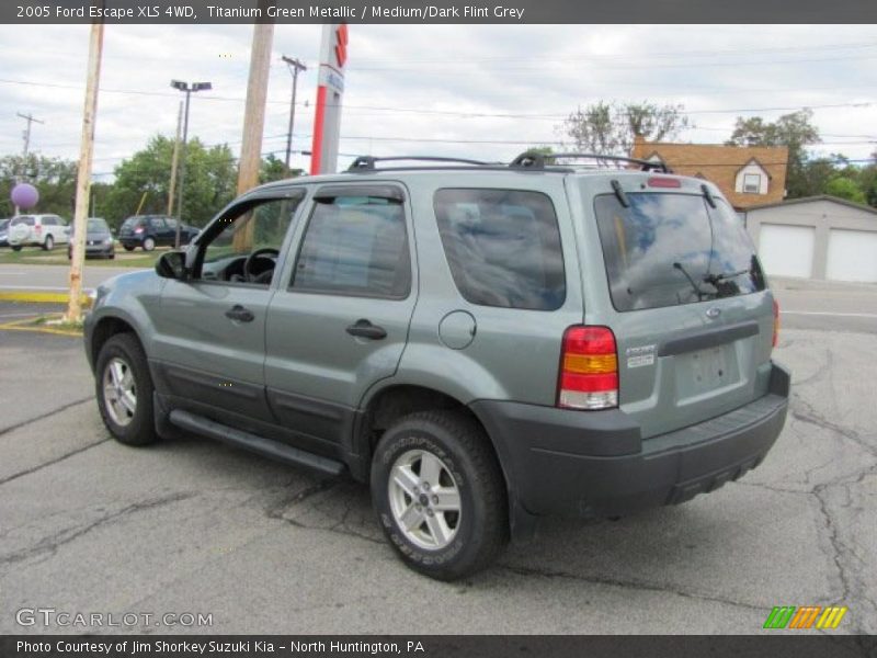 Titanium Green Metallic / Medium/Dark Flint Grey 2005 Ford Escape XLS 4WD