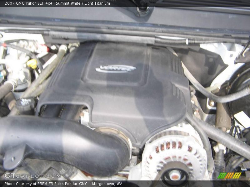 Summit White / Light Titanium 2007 GMC Yukon SLT 4x4