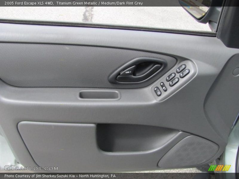 Titanium Green Metallic / Medium/Dark Flint Grey 2005 Ford Escape XLS 4WD